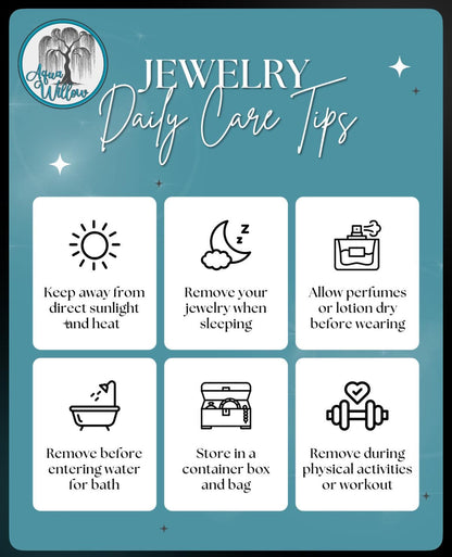 Jewelery daily care tips
