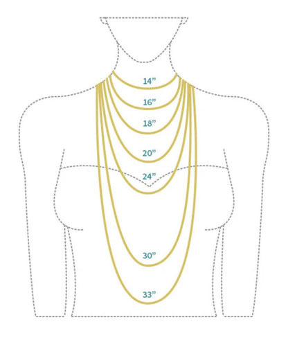 Handmade Vintage WG Glass Bead Necklace with 14k Gold Plated Chain